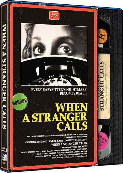 When a Stranger Calls (Retro VHS) (Blu-ray) - SIMON WEST