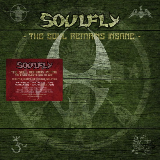 The Soul Remains Insane:  The Studio Albums 1998 to 2004 (8 Vinyle) - SOULFLY