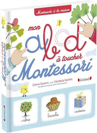 Mon abcd Montessori à toucher N. éd. - VENDULA KACHEL - CÉLINE (PROFESS SANTINI