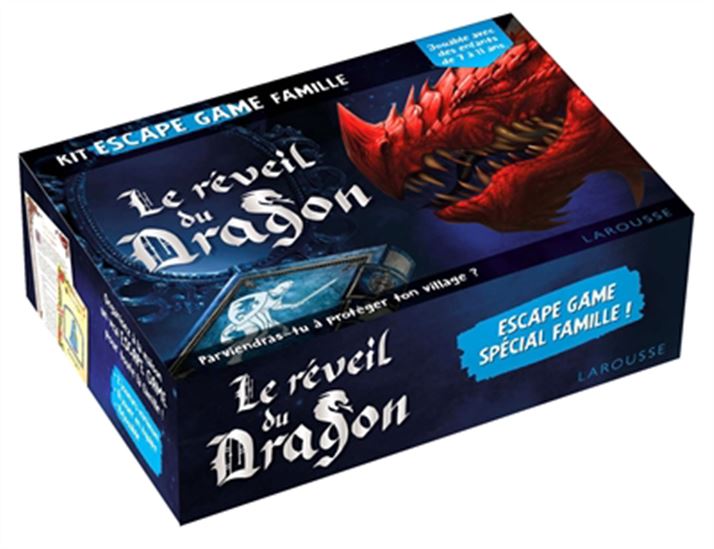 Le Réveil du dragon : kit escape game famille Cof.