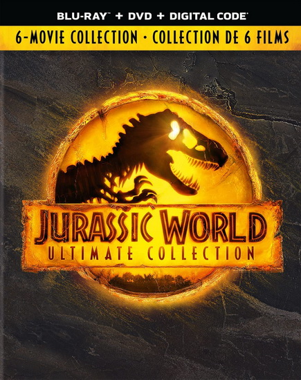 Jurassic World Dominion: 6 Movie Collection (Blu-ray + DVD) - COLIN TREVORROW