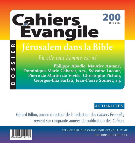 Cahiers Évangile #200 - COLLECTIF