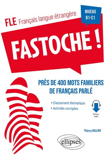 Fastoche ! : près de 400 mots familiers de français parlé : FLE, français langue étrangère, niveau B1-C1 - THIERRY GALLIER