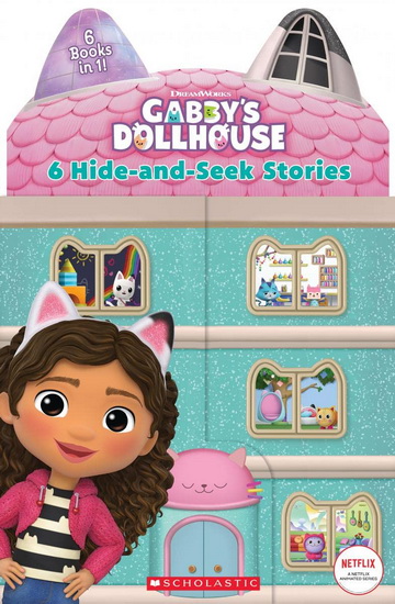 6 Hide-and-Seek Stories (Gabby&#39;s Dollhouse Novelty Book) - JESSE TYLER