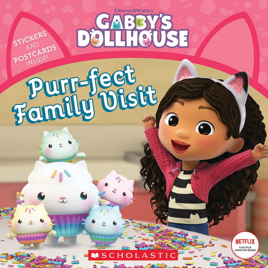 Purr-fect Family Visit (Gabby&#39;s Dollhouse Storybook) - PAMELA BOBOWICZ