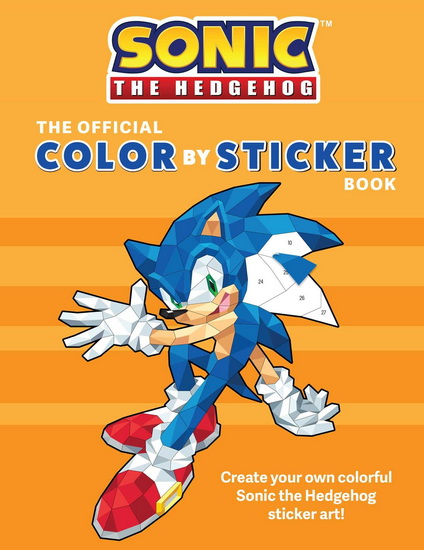 Sonic the Hedgehog: The Official Color by Sticker Book (Sonic Activity Book) - COLLECTIF