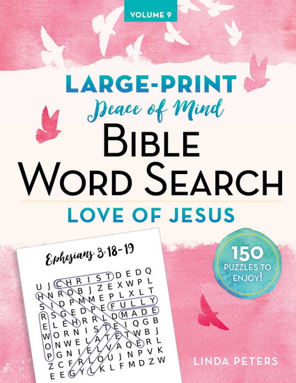 Peace of Mind Bible Word Search Love of Jesus - LINDA PETERS