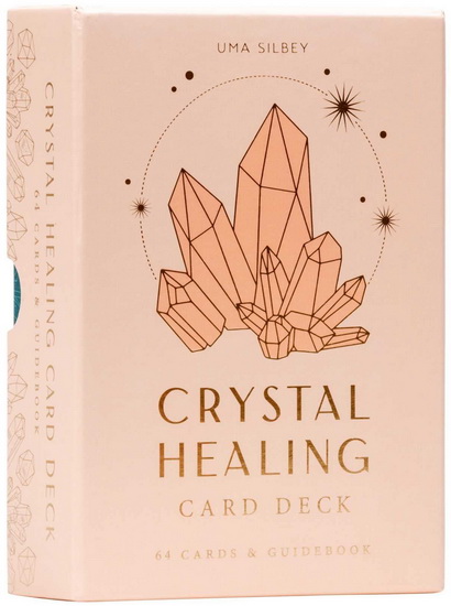 Crystal Healing Card Deck (Self-Care, Healing Crystals, Crystals Deck) - UMA SILBEY
