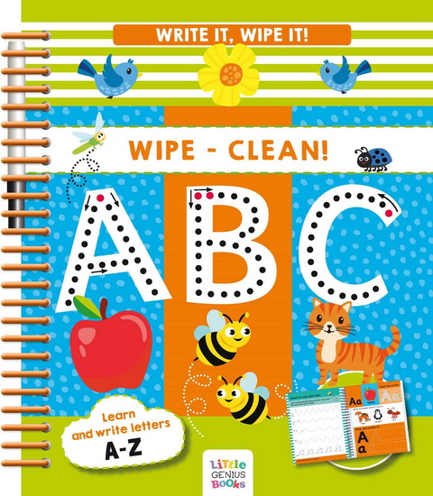 Write it, Wipe It! Wipe-Clean ABC - COLLECTIF