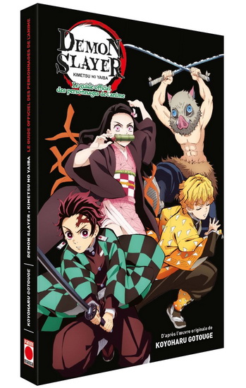 Demon slayer : le guide officiel des personnages de l&#39;anime Cof. 3 vls - KOYOHARU GOTOUGE