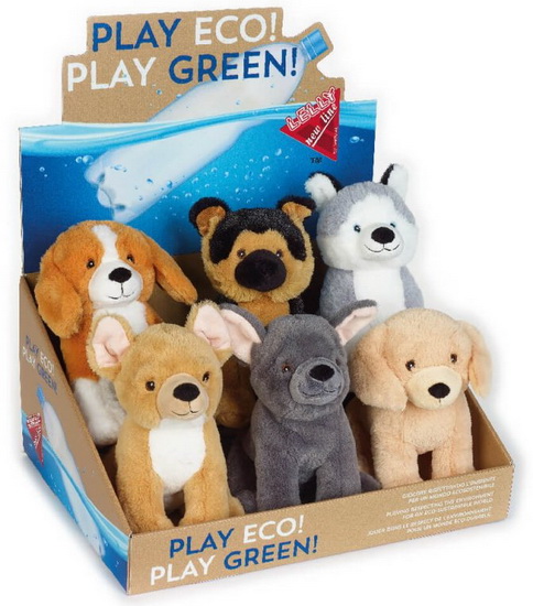 Peluche ECO chien 6 AS