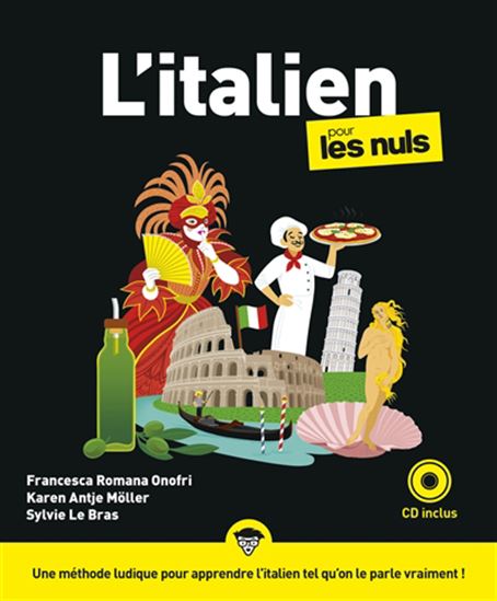 L&#39;Italien pour les nuls + CD MP3 3e éd. - FRANCESCA ROMANA ONOFRI & AL