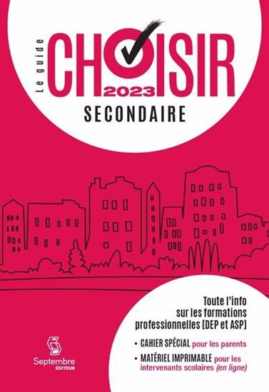 Guide choisir secondaire 2023 - COLLECTIF