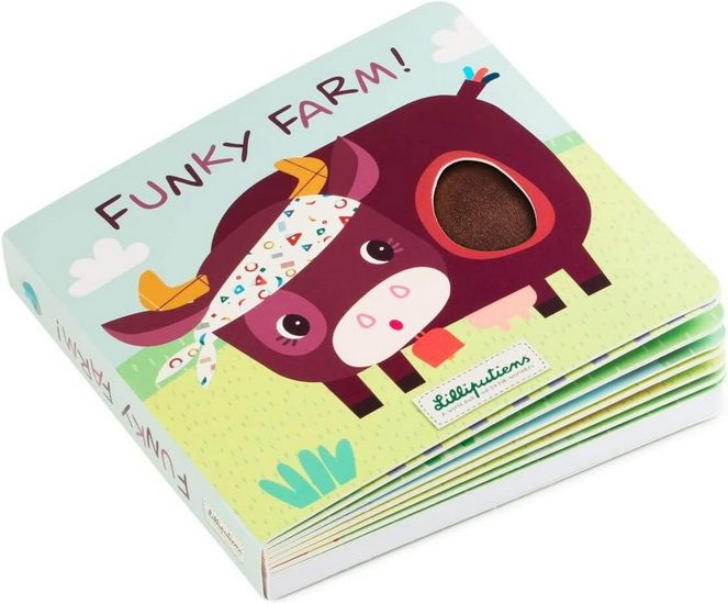 Livre funky ferme tactile & sonore