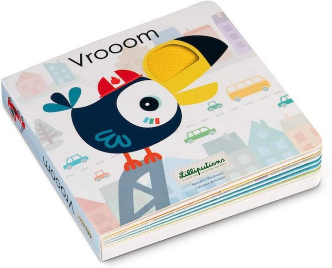 Vrooom livre sonore et tactile