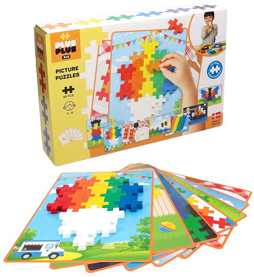 Ensemble Big tangram basic 60 pcs