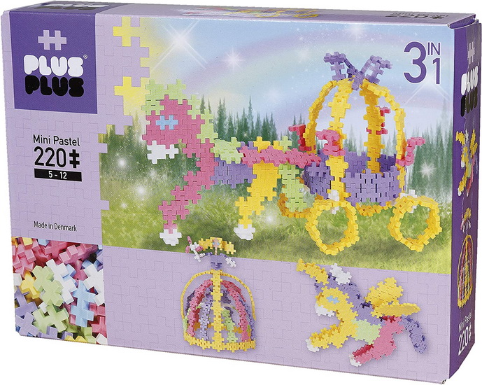 Ensemble pastel licorne & carosse 220 pcs
