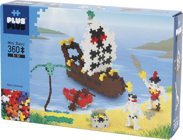 Ensemble basic pirates 360 pcs