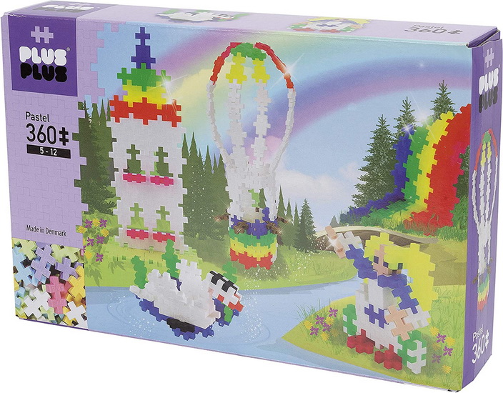Ensemble Pastel montgolfière arc-en-ciel 360 pcs