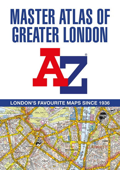A-Z Master Atlas of Greater London - COLLECTIF