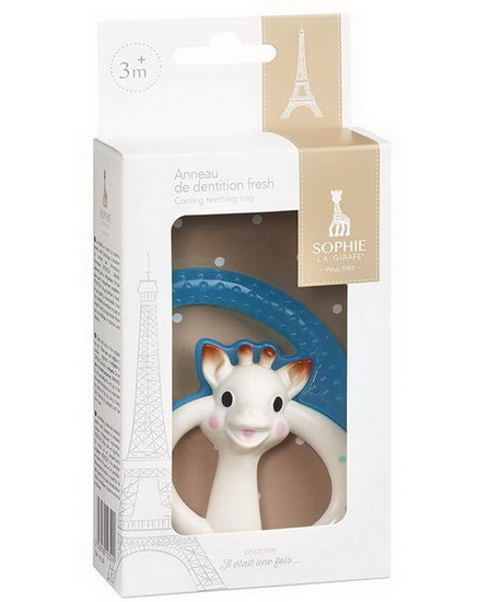 Anneau de dentition refroidissante