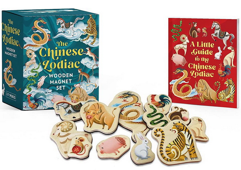 The Chinese Zodiac Wooden Magnet Set - AARON HWANG