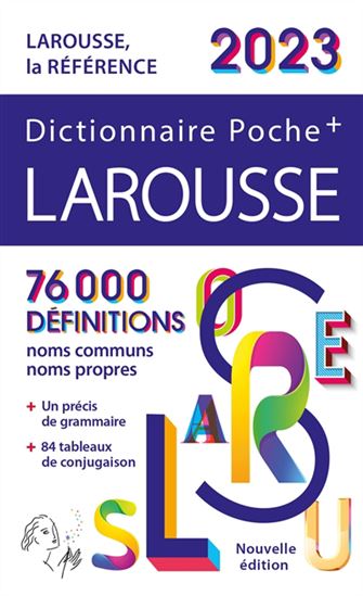 Dictionnaire Larousse poche + 2023 - COLLECTIF