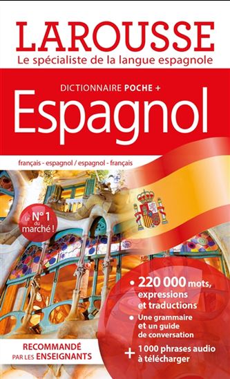 Dictionnaire Poche + français-espagnol, espagnol-français N. éd. - COLLECTIF
