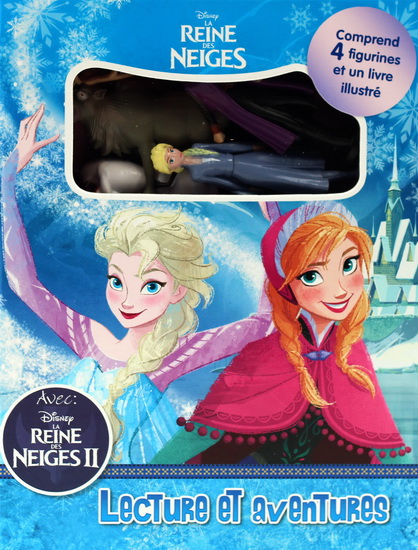 Disney La Reine des Neiges N.éd. : lecture et aventures - COLLECTIF
