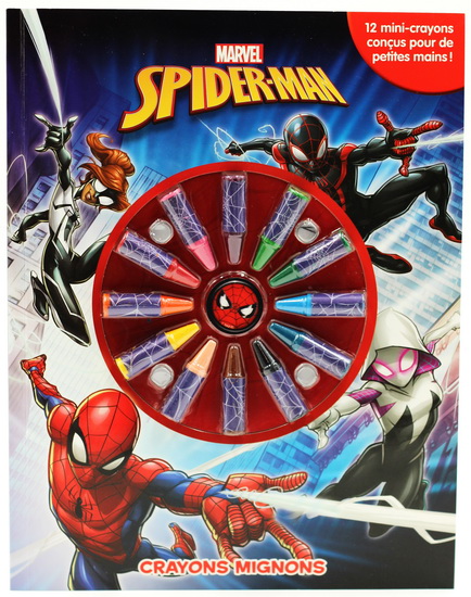 Marvel Spider-Man N. éd. : crayons mignons - COLLECTIF