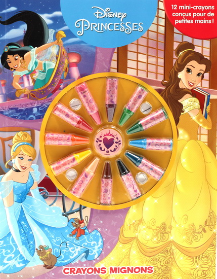 Disney Princesses N. éd. : crayons mignons - COLLECTIF