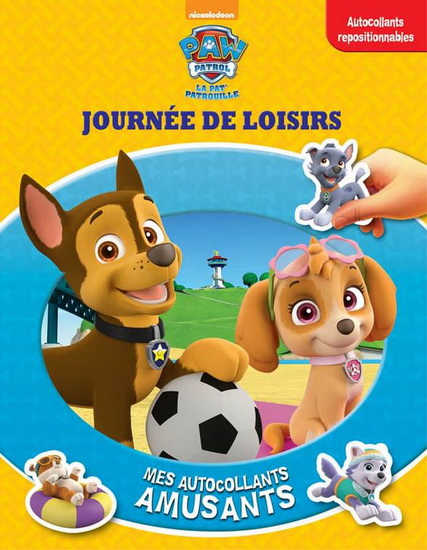 La Pat&#39; patrouille Journée de loisirs N. éd. : mes autocollants amusants - COLLECTIF