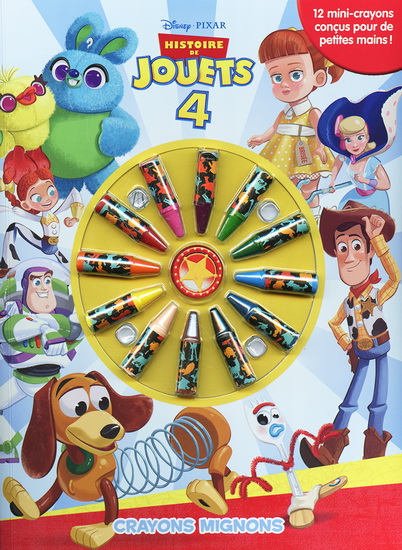 Disney Pixar Histoire de jouets 4 N. éd. : crayons mignons - COLLECTIF