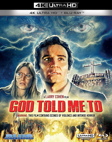 God Told Me To (4K + Blu-ray) - LARRY COHEN