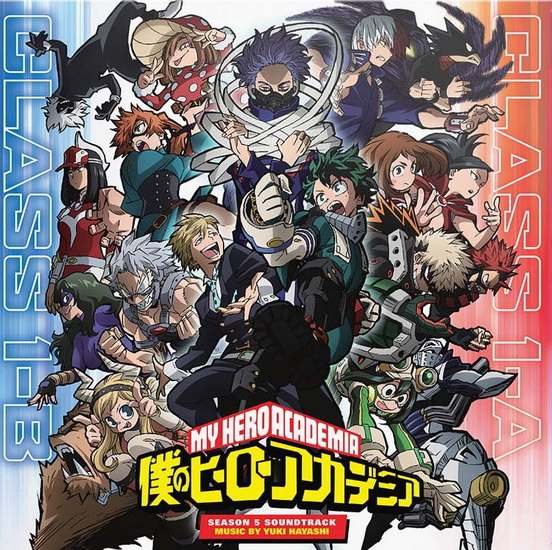 My Hero Academia: Season 5 (Original Series Soundtrack)(2 Vinyle) - YUKI HAYASHI