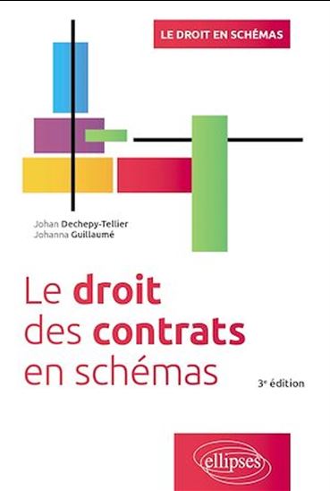 Le droit des contrats en schémas - JOHAN DECHEPY-TELLIER - JOHA GUILLAUMÉ
