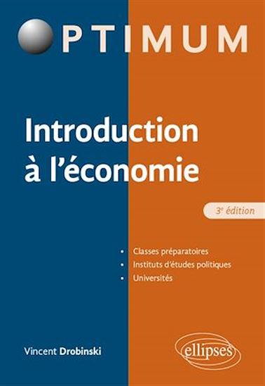 Introduction à l'économie - VINCENT DROBINSKI