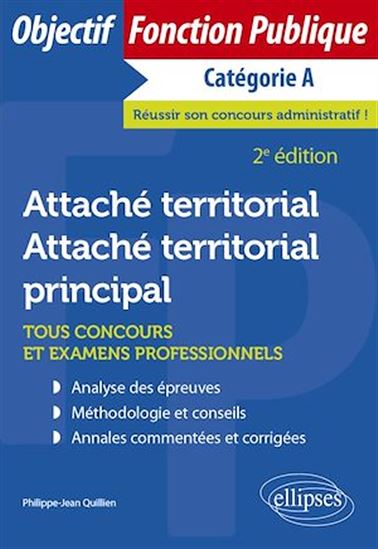 Attaché territorial, Attaché territorial principal - PHILIPPE-JEAN QUILLIEN