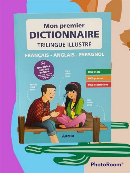 Mon premier dictionnaire trilingue illustré : français-anglais-espagnol illustré (Canada) Éd. 2022 - COLLECTIF
