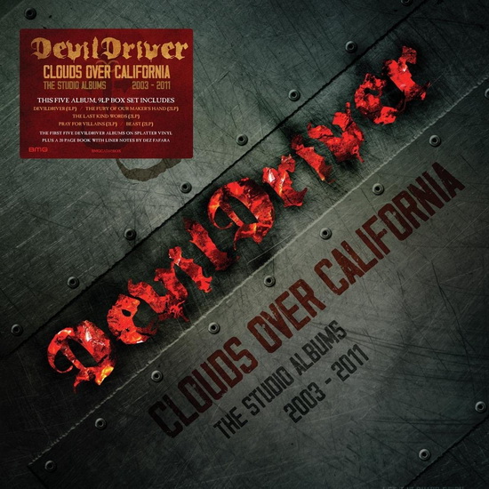 Clouds Over California : The Studio Albums 2003 – 2011 (9 Vinyle) - DEVILDRIVER