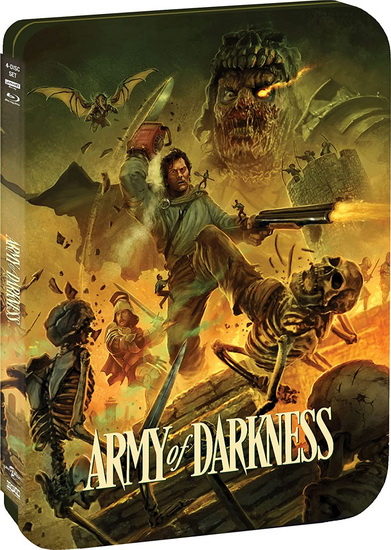 Army of Darkness: Collector’s Edition - Limited Edition Steelbook (4K + Blu-ray) - SAM RAIMI
