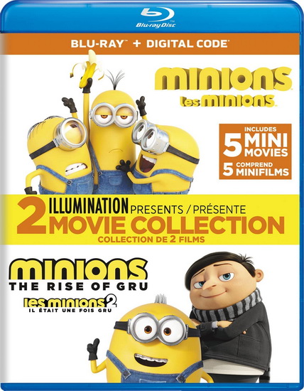 Minions: 2 Movie Collection (Blu-ray) - KYLE BALDA