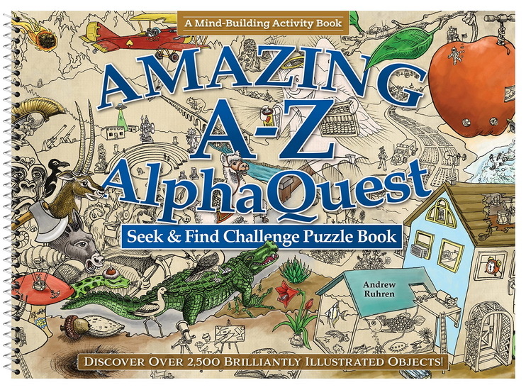 Amazing A-Z AlphaQuest Activity Book - ANDREW RUHREN