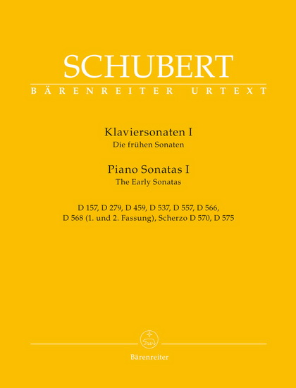 Piano Sonatas I - The Early Sonatas - FRANZ SCHUBERT