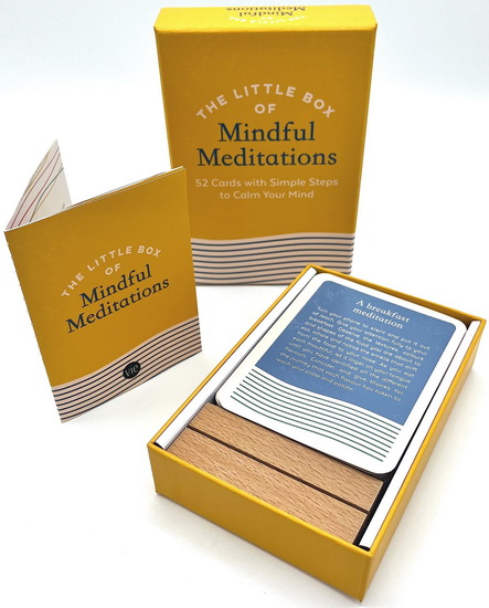 Little Box of Mindful Meditations : 52 Cards With Simple Steps To Calm Your Mind - COLLECTIF