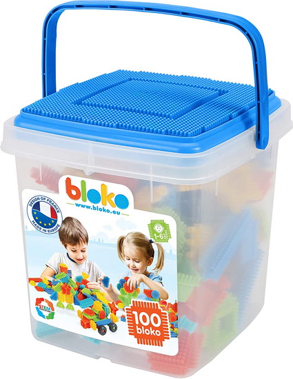 Baril 100 pcs Bloko bleu