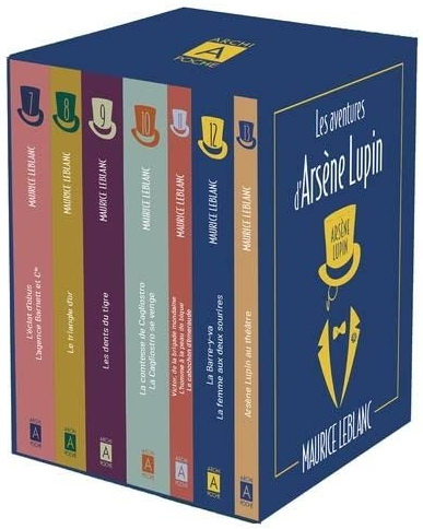 Les Aventures d&#39;Arsène Lupin #2 Cof. - MAURICE LEBLANC