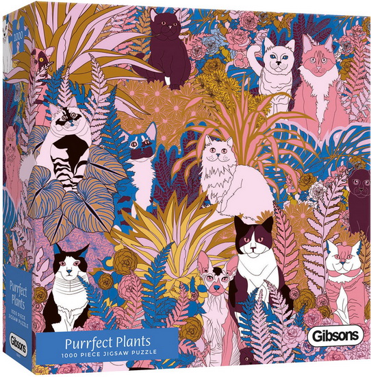 Chats parmis les plantes 1000 mcx