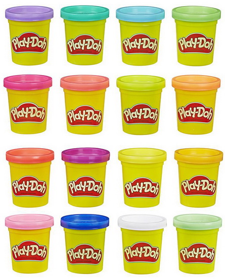 Ensemble 8 pots pâte à modeler 2 AS