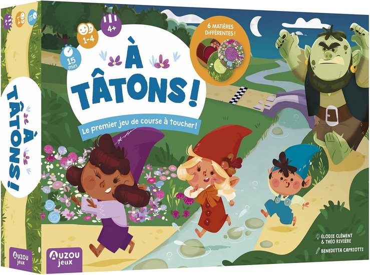 À tâtons ! : le premier jeu de course à toucher ! Cof.
